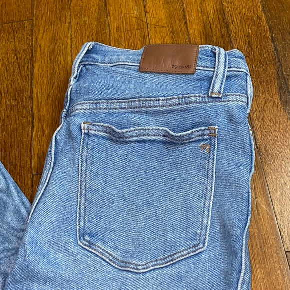 Madewell 10” High Rise Skinny Jeans Hamden Wash SZ 29 AF 685 - Picture 7 of 10